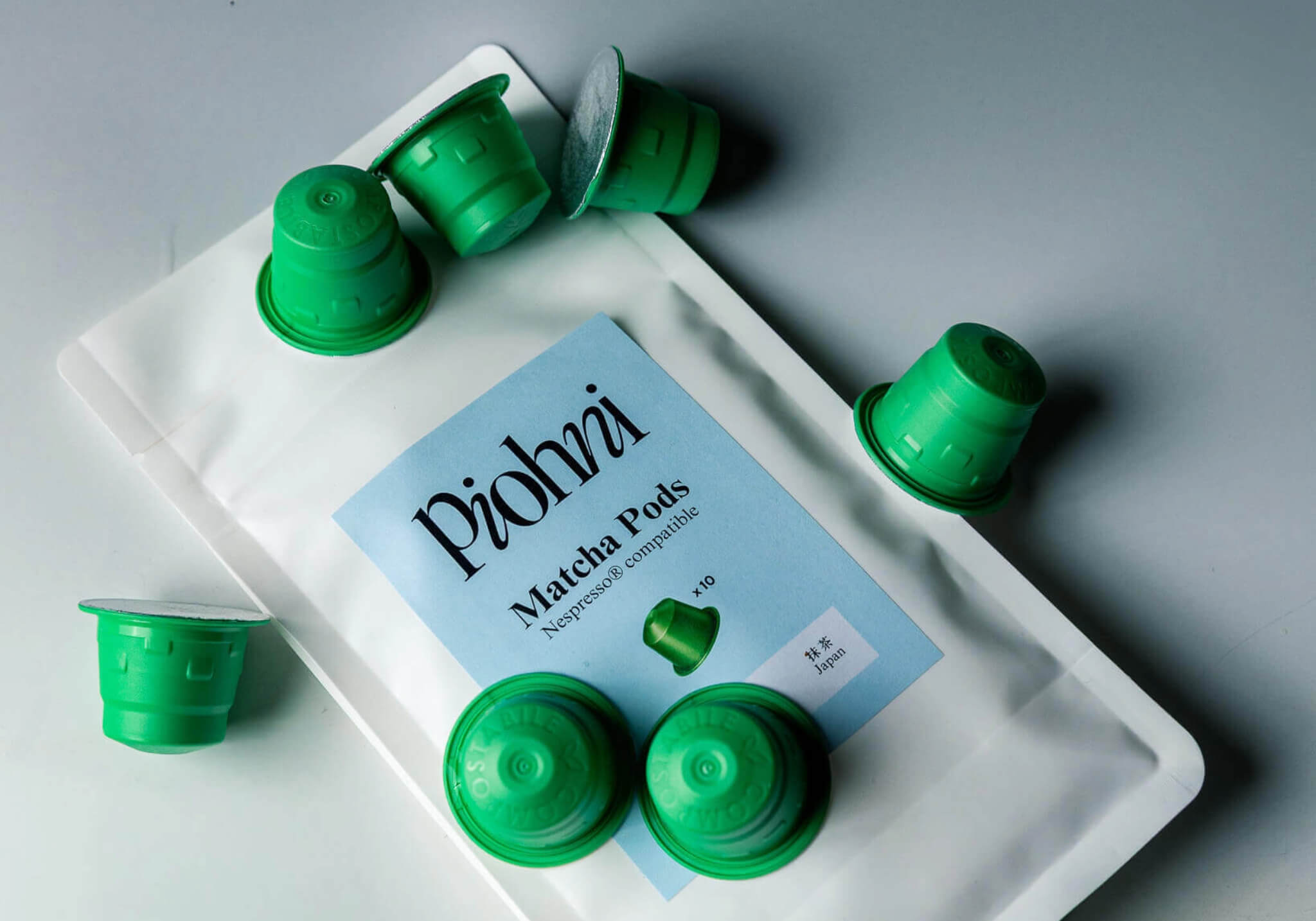 Piohni Matcha Pods – Nespresso® Compatible (10 pcs)