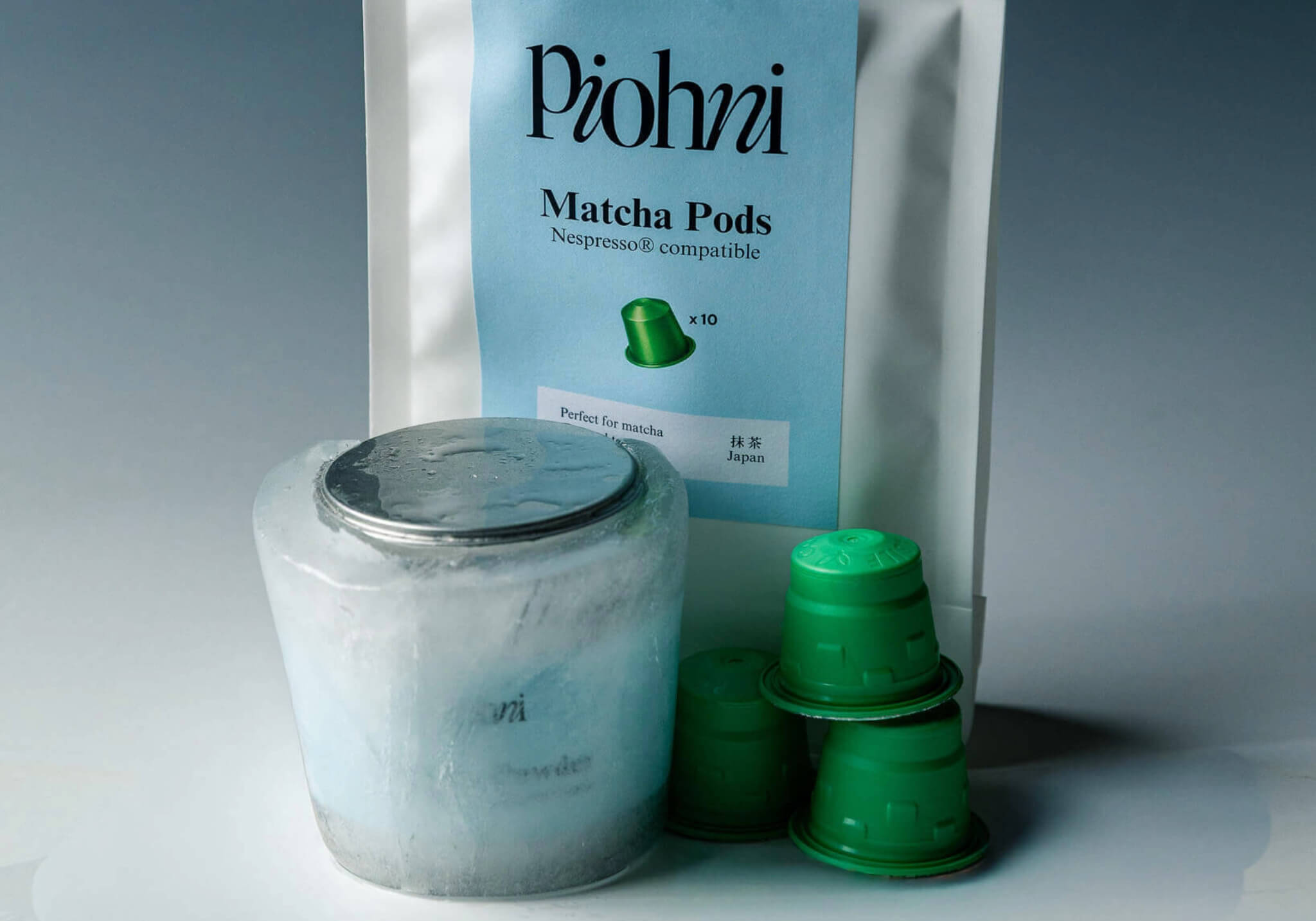 Piohni Matcha Pods – Nespresso® Compatible (10 pcs)